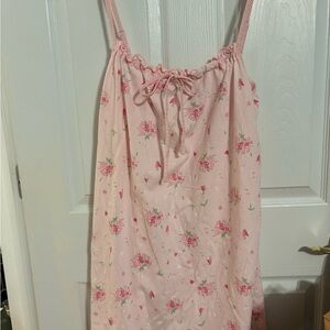 Villager Blush Pink Floral Chemise